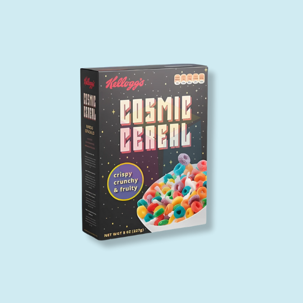 Colorful Cereal Boxes