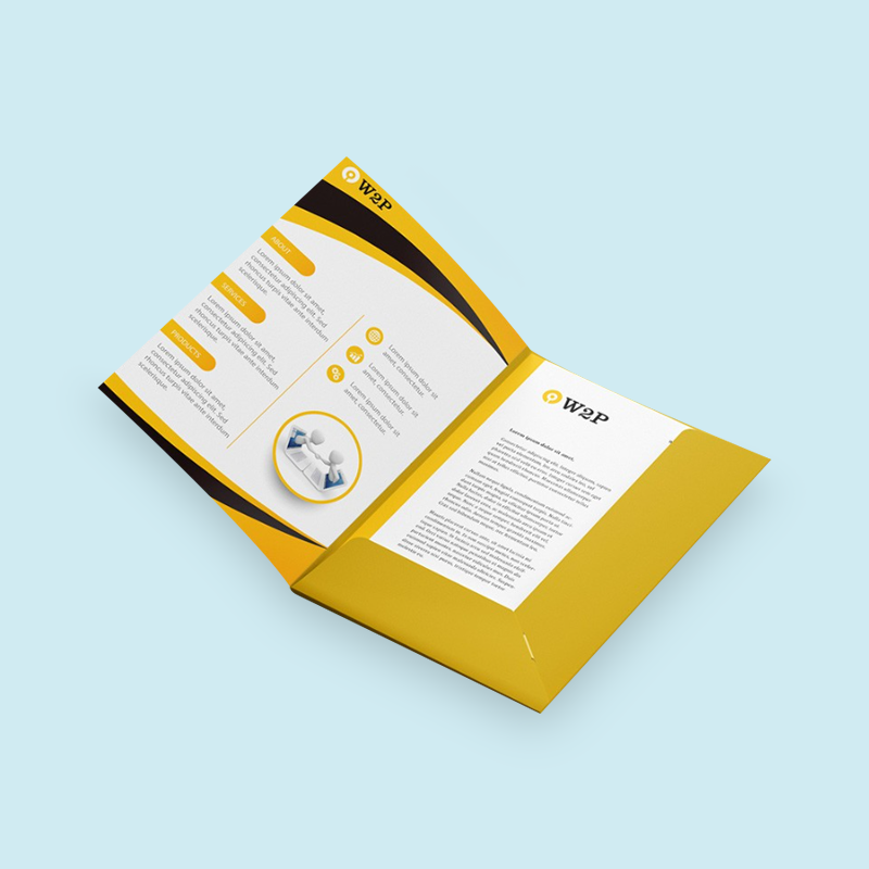 Custom Presentation Folders