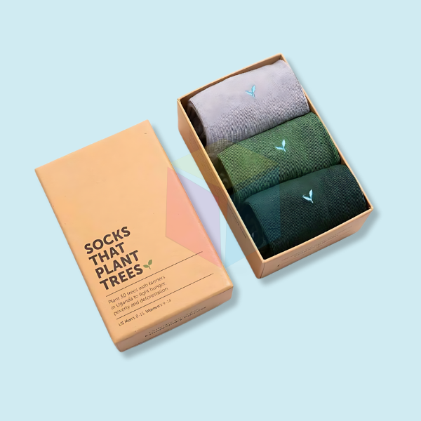 Custom Printed Socks Boxes